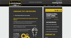 Desktop Screenshot of linkadage.com